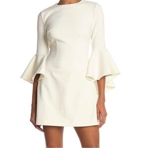 Likely Bell Sleeve Crew Neck Mallory Dress Sz 4